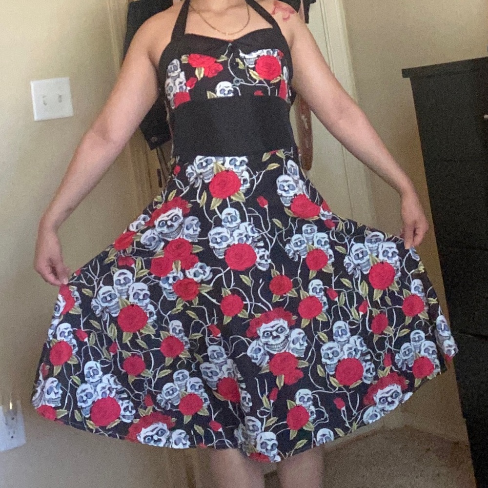 Skulls dress